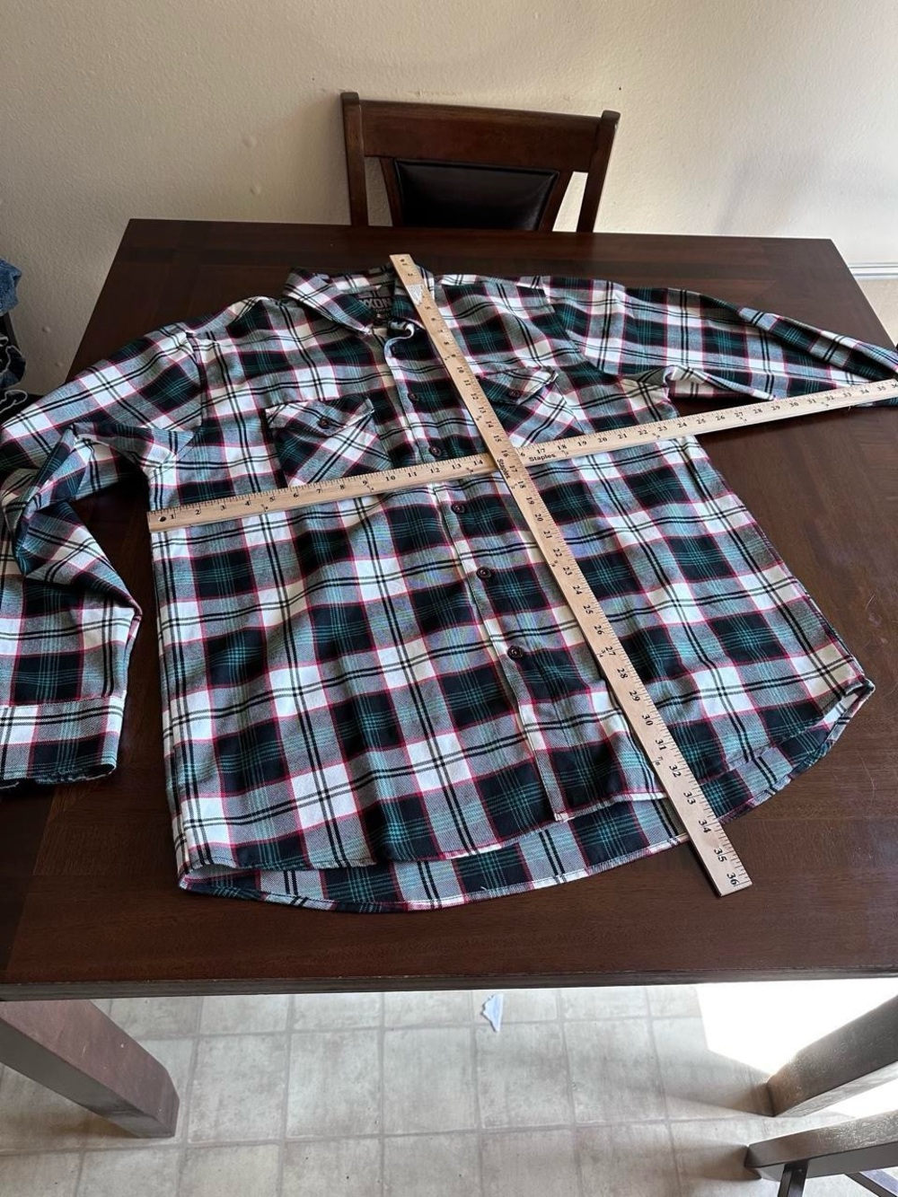 DIXXON x Snap-on Limited Edition Plaid Flannel Shirt Men’s Size XL - Picture 5 of 6
